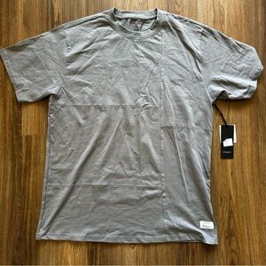 Public Supply NYC Oversized Men Shirt Gray  2XL Relaxed Fit Tee NEW